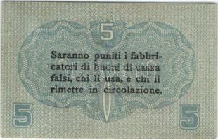 Olaszország/Velence/osztrák-magyar megszállás 1918. 5c T:I