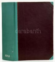 Magyar Csillag III. évfolyamának (1943) 8, 10, 11, 14, 17, 18, 20, 22 . száma. 8 db szám egybekötve....