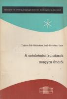 Takács Pál - Schlattner Jenő - Szebényi Imre:
A szénkémiai kutatások magyar úttörői. (Többszörösen ...