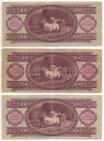 1957. 100Ft + 1962. 100Ft + 1968. 100Ft T:F,VG