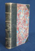 Piarista történeti kolligátum. Takáts Sándor, Kőrösi Albin és Pintér Kálmán művelődéstörténészek tanulmányai. Takáts Sándor: Péteri Takáts József. [Irodalomtörténeti monográfia.] [Budapest, 1890. Nyomatott a Hunyadi Mátyás Intézetben.] 165 + [1] p. * Takáts Sándor: Benyák Bernát és a magyar oktatásügy. [Pedagógiatörténeti monográfia.] [Budapest, 1891. Nyomatott a Hunyadi Mátyás Intézetben.] 242 p. * Takáts Sándor: Pállya István élete. [Irodalomtörténeti kismonográfia.] [Budapest, 1894. Nyomatott a Hunyadi Mátyás Intézetben.] 79 + [1] p. * Takáts Sándor: Lutter Nándor emlékezete. [Budapest, 1892. Nyomatott a Hunyadi Mátyás Intézetben.] X p. * Kőrösi Albin: A XIX. század spanyol költői. [Irodalomtörténeti tanulmány.] [Budapest, 1893. Nyomatott a Hunyadi Mátyás Intézetben.] 141 + [1] p. (Különnyomat a budapesti piarista főgimnázium értesítőjéből.) * Pintér Kálmán: Szent-László király a magyar költészetben. [Irodalomtörténeti tanulmány.] [Budapest, 1892]. [Ny. n.] 99 + [1] p. (Különnyomat a budapesti kegyesrendi főgymnasium Értesítőjéből.) * Pintér Kálmán: Mult és jövő. Drámai kép. Ezredévi ünnepünk emlékéül a tanuló ifjuságnak. - Bartos József: Az ezeréves Magyarország. Bartos József tanár felolvasása az 1896. május 9-iki iskolai ünnepélyen. [Budapest, 1896.] [Ny. n.] 36 p. (Különnyomat a budapesti katholikus főgymnasium Értesítőjéből. *** Kolligátumunk a budapesti piarista gimnázium tanárai művelődéstörténeti, irodalom- és pedagógia-történeti tanulmányainak gyűjteménye. Gyűjteményünk legtöbb írása Takáts Sándor (1860-1932) művelődéstörténész munkája, a mindvégig olvasmányos stílusban alkotó Takáts Sándor az egyes életrajzok ismertetése közben szélesebb korrajzot is ad Mária Terézia koráról, a nyelvújítás koráról, nem különben a piarista iskolai színjátszás hazafias, bölcseleti és bohózati világáról. Kőrösi Albin (1860-1936) piarista földrajz- és természetrajztanár, spanyol műfordító és Spanyolország-szakértő irodalomtörténeti dolgozatot közöl. Pintér Kálmán (1854-1902) a magyar irodalom és bölcselet tanárának a millenniumi ünnepségre írt rövid egyfelvonásosa a Két ifjún kívül a Nemzeti Géniusz, a Költő, a Balsors és az Erő allegorikus alakjait vonultatja fel, allegorikus mivoltában folytatja az előző évszázad piarista iskolai színjátszásának hagyományait, melyről a kötet irodalomtörténeti tanulmányai több helyen is beszámolnak. Kolligátumunk valamennyi tételének címlapja és tartalomjegyzése hiányzik, de ezt leszámítva valamennyi szöveg teljes. A Péteri Takáts-monográfia első, illetve két utolsó levele ragasztással erősítve. Aranyozott gerincű, álbordázott, enyhén kopott korabeli félbőr kötésben, vörös festésű lapszélekkel. Jó példány.