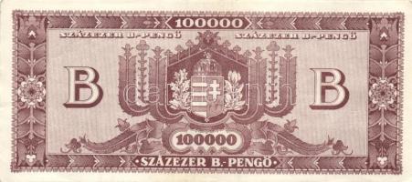 1945-46. 7klf infla bankjegy benne MP,BP T:I,I-