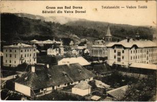 1913 Vatra Dornei, Dornavátra, Bad Dorna-Watra (Bukovina, Bucovina, Bukowina); vedere totala / general view (EK)