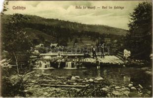 1926 Kolibica, Colibita; Baia in munte / Bad im Gebirge / Fürdő a havasokban. Gustav Zikeli kiadása / spa in the mountains, bathers (EM)