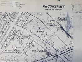 Kecskemét rendezési tervének két térképe (1976)
Kecskemét-Belváros és Kecskemét-Máriaváros térképe ...