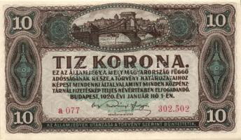1920.10K (3x) egymásutáni sorszámokkal T:I,I-