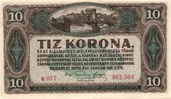 1920.10K (3x) egymásutáni sorszámokkal T:I,I-