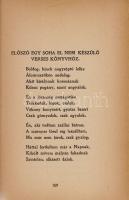 Heltai Jenő:
Versek 1892-1923.
Budapest, 1923. Athenaeum Irodalmi és Nyomdai Rt. 215 + [1] p. Egye...