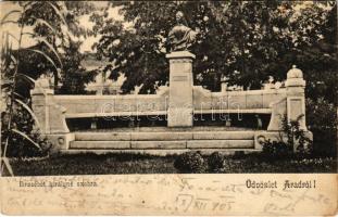 1905 Arad, Erzsébet királyné (Sissi) szobra / statue of Empress Elisabeth of Austria (Sisi) (EB)