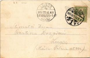 1905 Arad, Erzsébet királyné (Sissi) szobra / statue of Empress Elisabeth of Austria (Sisi) (EB)