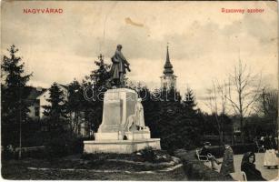 Nagyvárad, Oradea; Szacsvay szobor / statue, monument (fl)