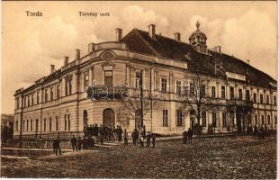 Torda, Turda; Törvényszék. Füssy József kiadása / court