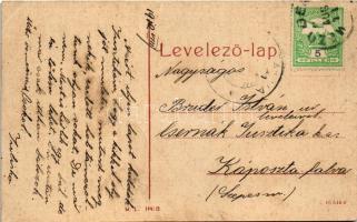 1912 Mezőberény, Magyar Király szálloda. W.L. 1441. B. (fa)