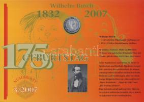 Németország 2007. 10€ Ag "50 éves a római szerződés" nagyalakú emlékíven elsőnap...
