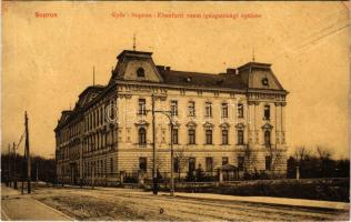 1911 Sopron, Győr-Sopron-Ebenfurti vasút (GySEV) igazgatósági épülete. W.L. (r)