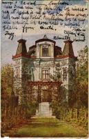1925 Sopron, Zettl villa. Röttig Gusztáv és fia kiadása (b)