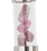 Nyaklánc, fiolában rubin darabokkal