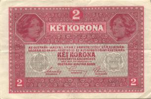 1912. 2K "No." a betűjele alatt fekete vízszintes vonal! T:II-