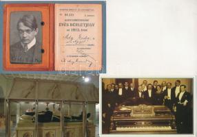 3 db MODERN érdekes motívum képeslap