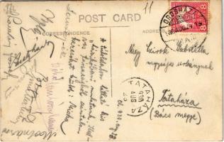 1930 Orosháza, Alföld szálloda, Cseh Alajos és Fia üzlete