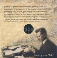 2005. 1Ft-100Ft (7xklf) forgalmi sor szettben + 10Ft "József Attila" T:BU kis patina
Adam...