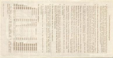 Német 3. Birodalom 1935. "Reichslotterie - NSDAP - (Német Nemzetiszocialista Munkáspárt) Arbeit...