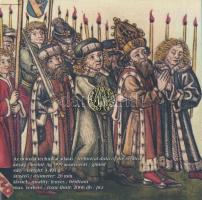 2016. 5Ft-200Ft (6xklf) forgalmi sor + "Zsigmond aranyforintja" aranyozott, jelzett Ag utá...