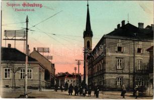1906 Sopron, Oedenburg; Flandorfer út