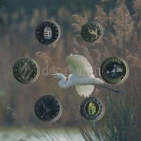 2018. 5Ft-200Ft (6xklf) forgalmi sor "Magyarország pénzérméi - Természeti értékek" dísztok...