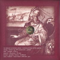 2018. 5Ft-200Ft (6xklf) forgalmi sor + "Albert aranyforintja" jelzett, aranyozott Ag utánv...