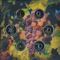 2019. 5Ft-200Ft (6xklf) "Tokaji borvidék" forgalmi sor szettben + "Tokaj borvidék&quo...