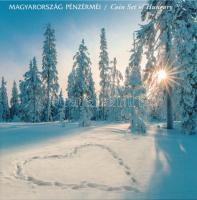 2020. 5Ft-200Ft (6xklf) + 10Ft + 20Ft "Tisztelet a hősöknek", forgalmi szett "Boldog karácsonyt" dísztokban T:PP