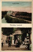 1930 Lenti, Turbina malom, Csánk Ferenc dohánytőzsde üzlete és saját kiadása