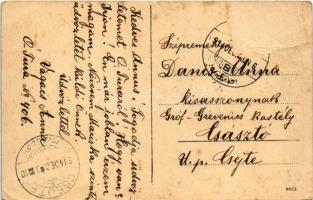 1914 Ótura, Stará Turá, Alt-Turn; Fecit Szabados / utca / street (Rb)