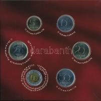 2012. 5Ft-200Ft (6xklf) elsőnapi veret, "Magyarország Alaptörvénye" forgalmi sor szettben ...