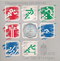 2012. 5Ft-200Ft (6xklf) forgalmi sor szettben, benne 2012. 3000Ft Ag "XXX. Nyári Olimpiai Játékok London" T:BU