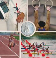 2012. 5Ft-200Ft (6xklf) forgalmi sor szettben, benne 2012. 3000Ft Ag "XXX. Nyári Olimpiai Játék...