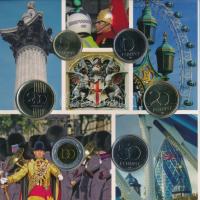 2012. 5Ft-200Ft (6xklf) forgalmi sor szettben, benne 2012. 3000Ft Ag "XXX. Nyári Olimpiai Játék...