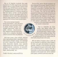 2010. 5Ft-200Ft (6xklf) forgalmi sor szettben + "Pécs 2010 - Európa Kulturális Fővárosa" A...