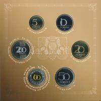 2010. 5Ft-200Ft (6xklf) "Himnusz" forgalmi sor szettben T:PP Adamo FO44.1