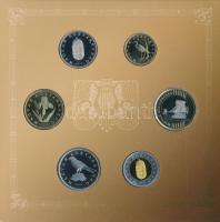 2010. 5Ft-200Ft (6xklf) "Himnusz" forgalmi sor szettben T:PP Adamo FO44.1