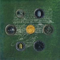 2013. 5Ft-200Ft (6xklf) forgalmi sor szettben + 2013. "Bethlen Gábor aranydukát" aranyozot...