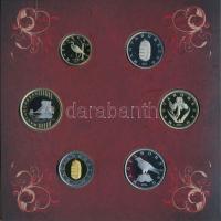 2014. 5Ft-200Ft (6xklf) forgalmi sor szettben + 2014. "Mária aranyforint" aranyozott Ag, j...