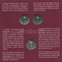 2019. "Az első rézötvözetű és az utolsó acél bicolor 100Ft-os forgalmi érme" érmeszett, be...