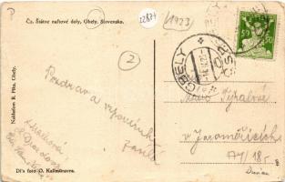 1923 Egbell, Gbely; Cs. státne naftové doly / olaj bánya, iparvasút / oil mine, industrial railway (...