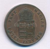 1848. 1kr Cu T:AU,XF kis patina
Adamo B1