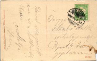 1910 Nagyszombat, Tyrnau, Trnava; Invalidusház (Rokkantak háza) és templom / Invalidsky kostol / chu...