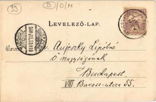 1900 Feketehegy, Schwartzenberg, Cernohorské kúpele (Merény, Vondrisel, Nálepkovo); Tompa emlék. Mat...