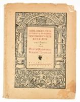 A magyar mezőgazdasági szakirodalom könyvészete (1831-1867). A magyar gazdasági szakirodalom könyvészete III. köt. Szerk.: S. Szabó Ferenc. Bp., 1956, Mezőgazdasági Múzeum, 659+(1) p. Kiadói papírkötés, sérült, foltos borítóval. Megjelent 1100 példányban.