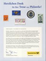 Németország 2002. 1€ postai ajándéklapon 56c bélyeggel T:BU